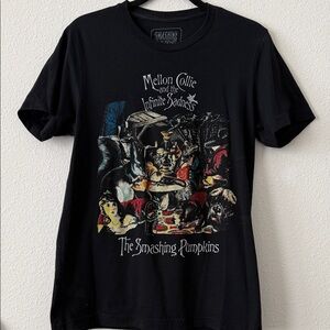 Smashing Pumpkins Mellon Collie Black Graphic T “25 Years of Infinite Sadness”